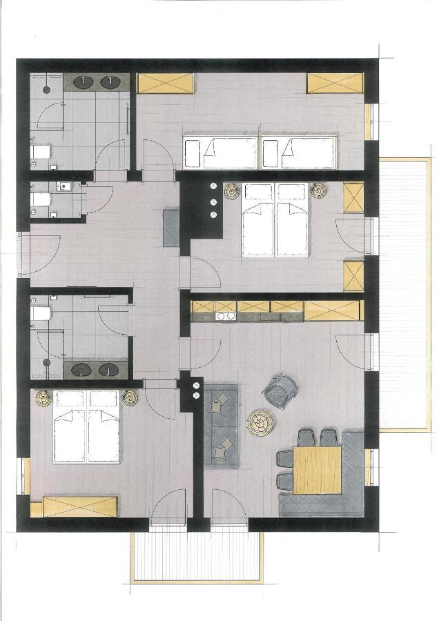 Schmiedhof Gut Apartment Grossarl Exterior photo